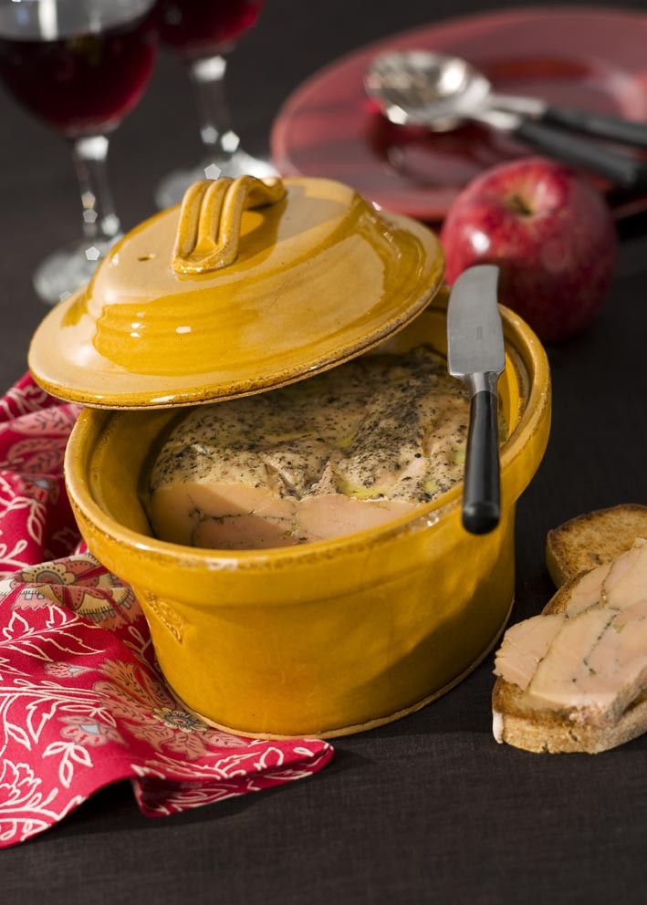 Foie gras mi-cuit à ma façon